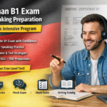 German B1 Exam & Speaking Preparation – 8 Week Intensive Program